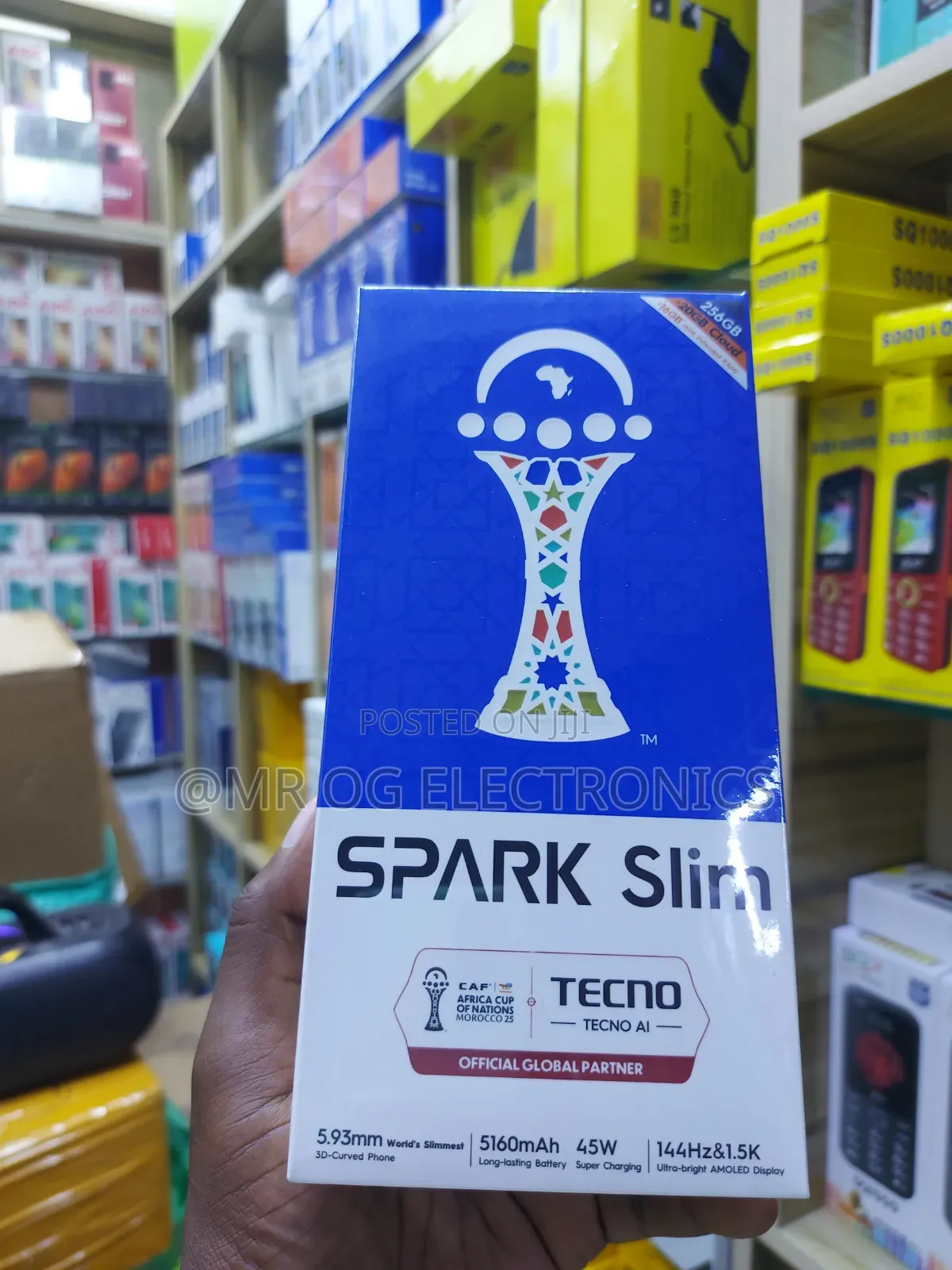 New Tecno Spark Slim 256 GB Black