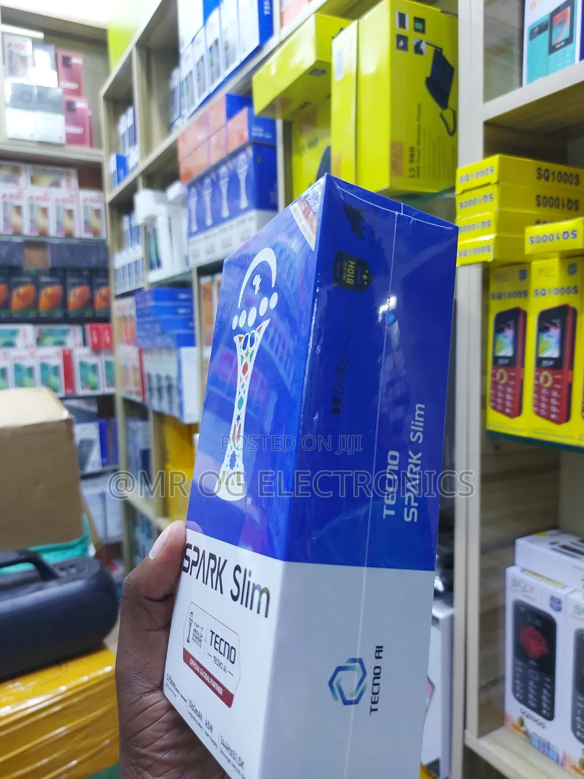 New Tecno Spark Slim 256 GB Black