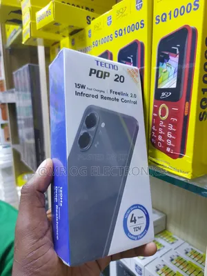 New Tecno Pop 20 128 GB Black