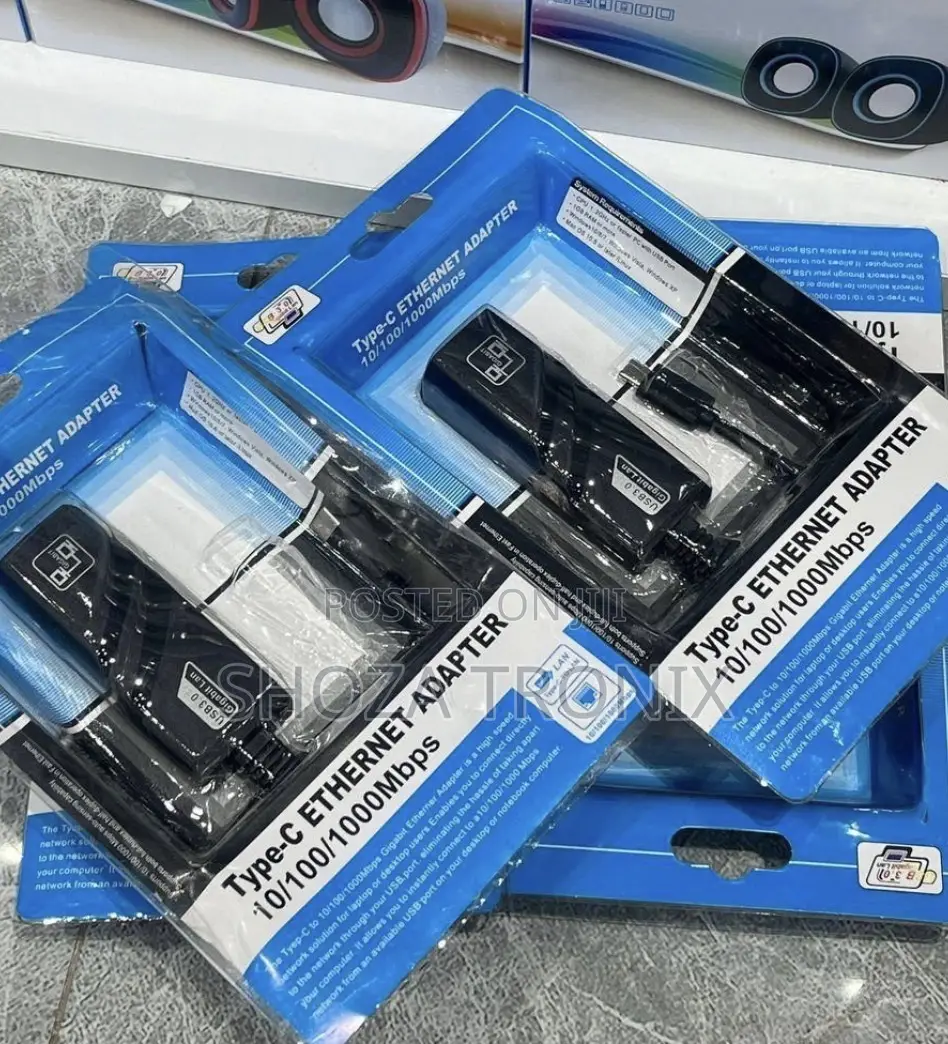 Type C To Ethernet Adapter