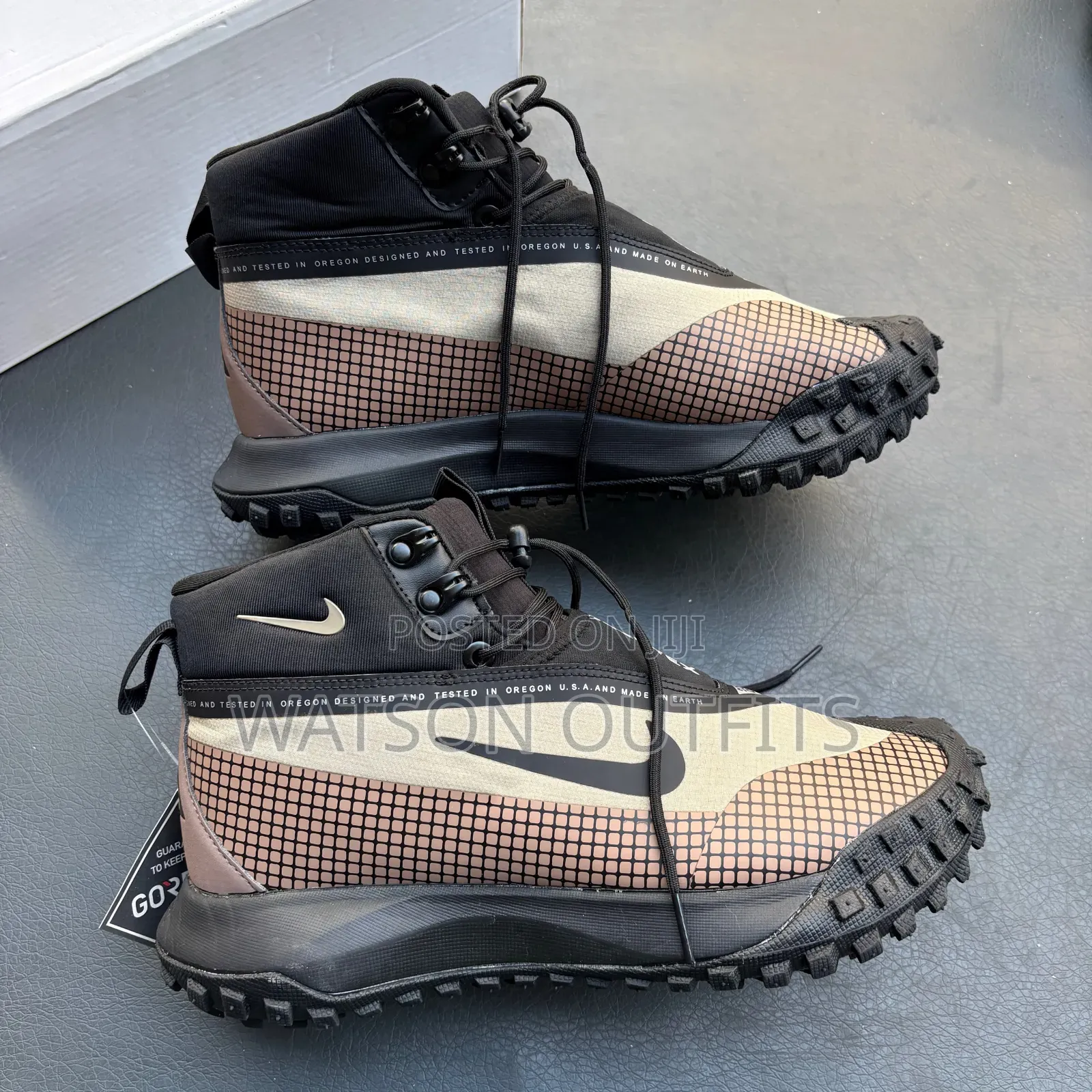 Acg Brand Men's Leather Boots Materials Very Classic