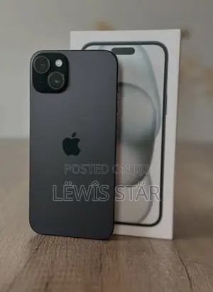 New Apple iPhone 15 Plus 128 GB Black