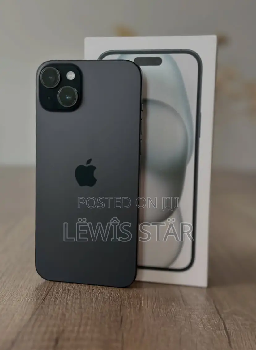 New Apple iPhone 15 Plus 128 GB Black