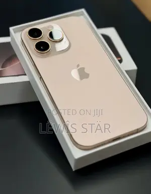 New Apple iPhone 16 Pro 256 GB Gold