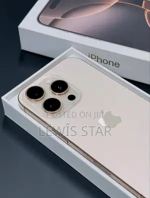 New Apple iPhone 16 Pro 256 GB Gold