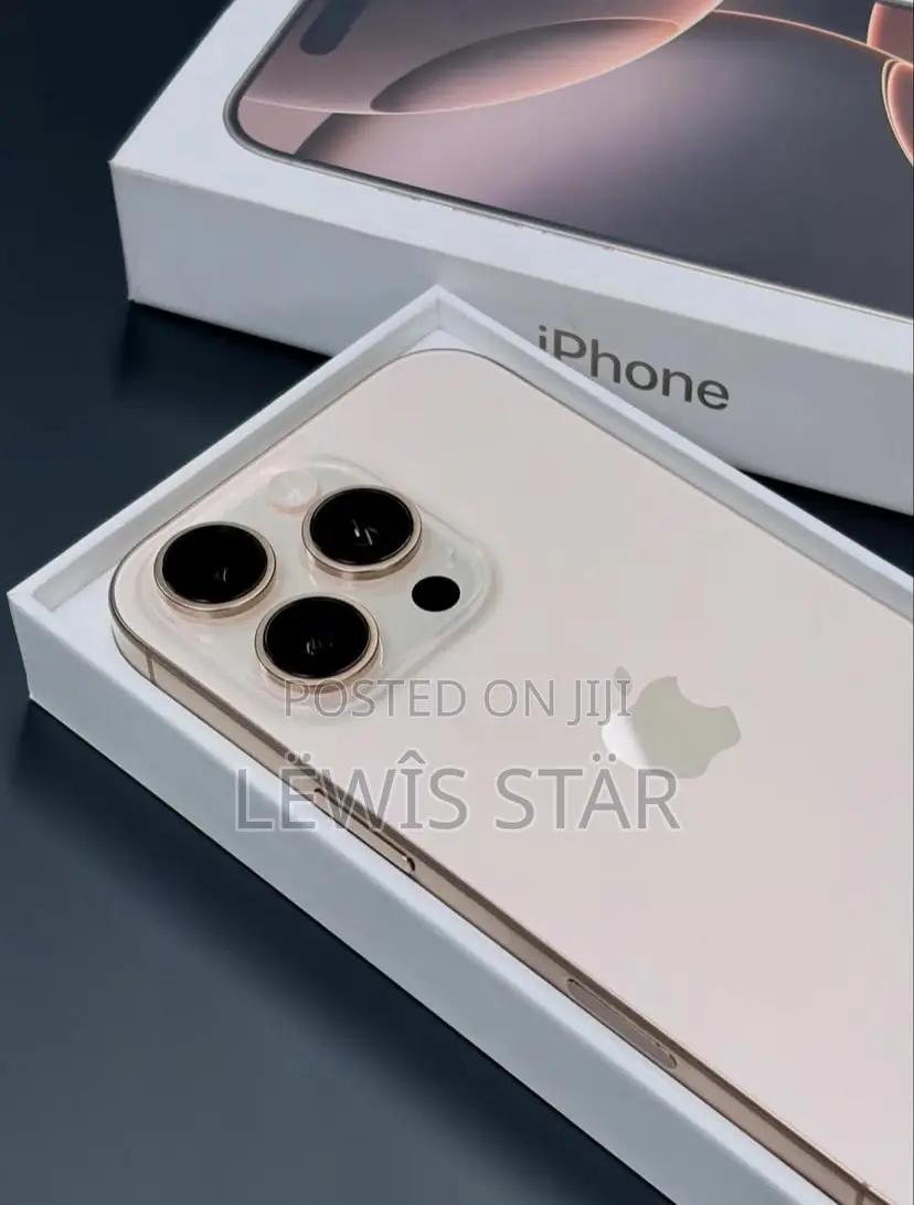New Apple iPhone 16 Pro 256 GB Gold