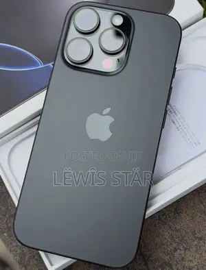 New Apple iPhone 16 Pro 128 GB Black