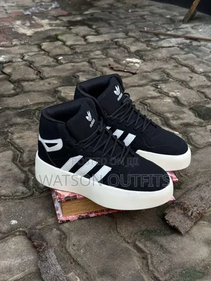 Boots in Sneakers Men's Leather Shoes Adidas Brand