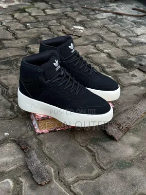 Boots in Sneakers Men's Leather Shoes Adidas Brand