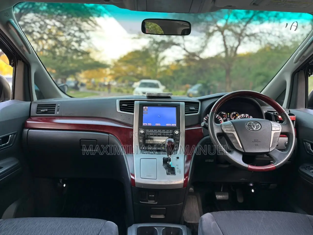 Toyota Alphard 2008 Black