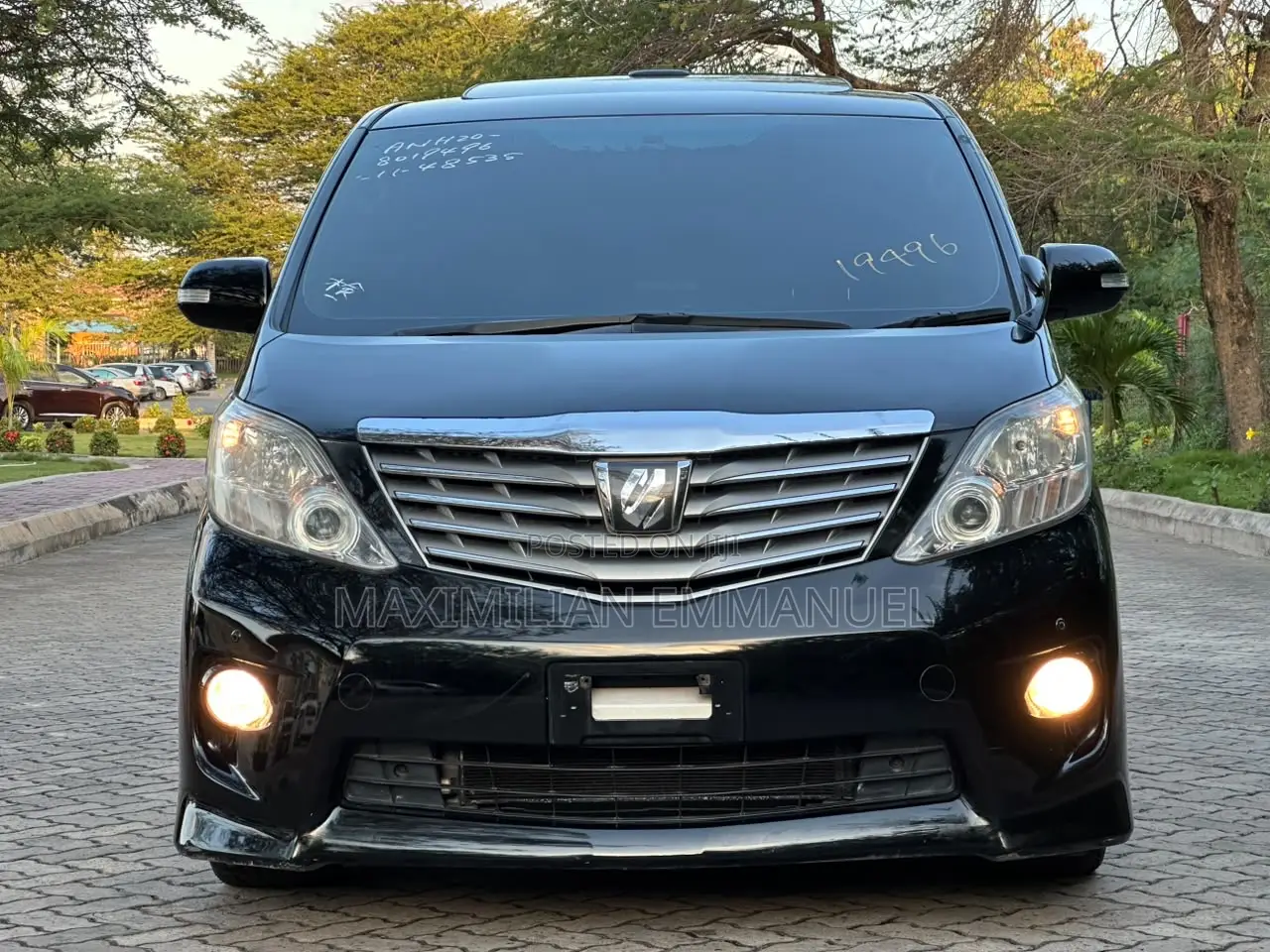 Toyota Alphard 2008 Black