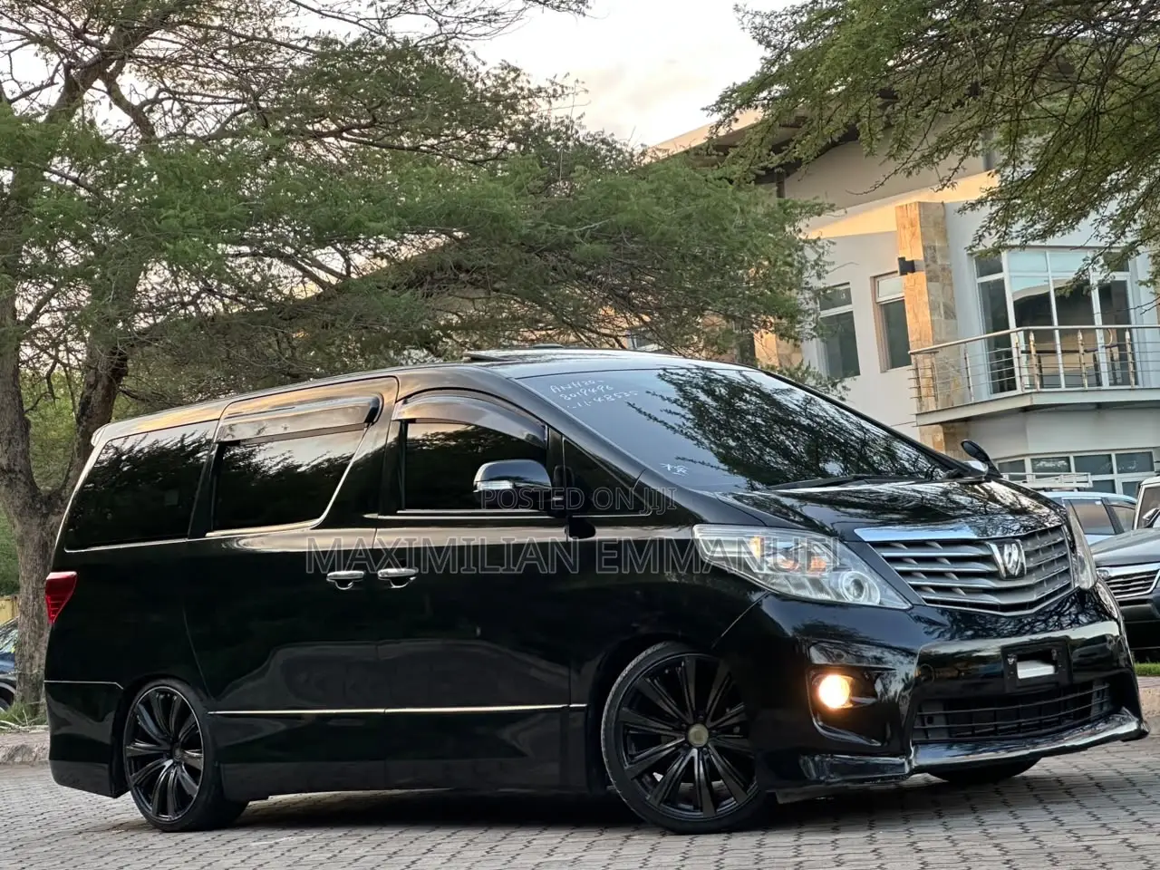 Toyota Alphard 2008 Black