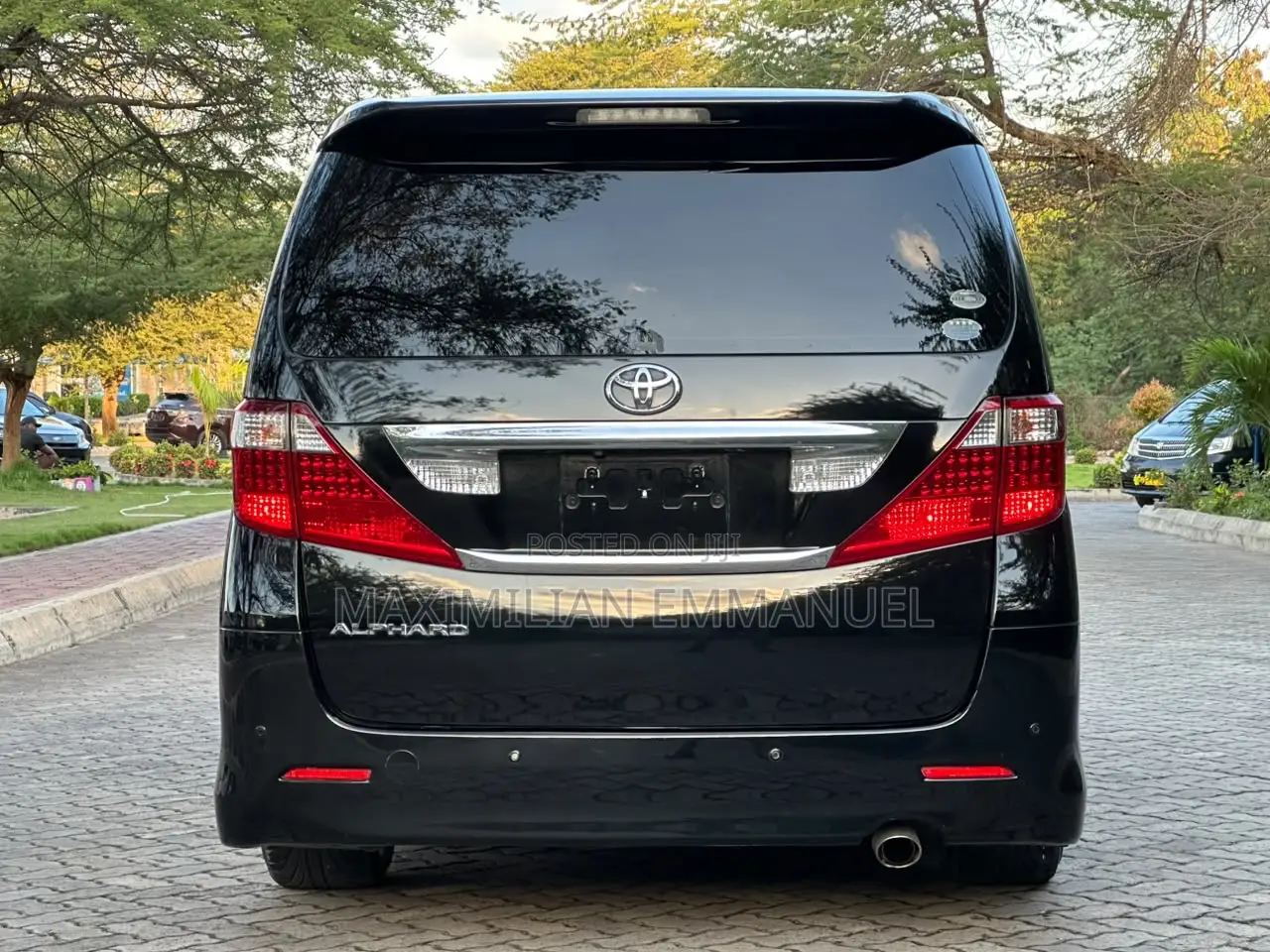 Toyota Alphard 2008 Black