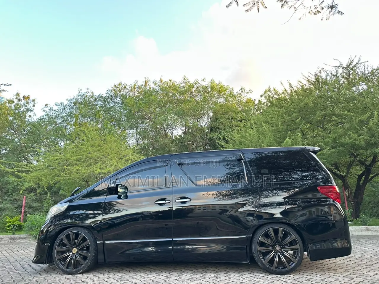 Toyota Alphard 2008 Black