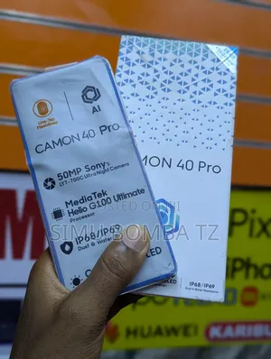 New Tecno Camon 40 256 GB Gray