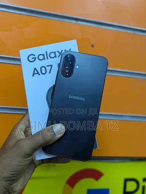 New Samsung Galaxy A07 5G 128 GB Black