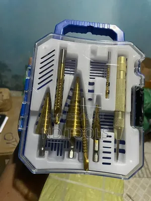Hss Step Drill Bit Set 6pcs (365g)