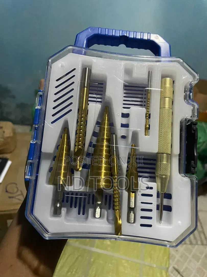 Hss Step Drill Bit Set 6pcs (365g)