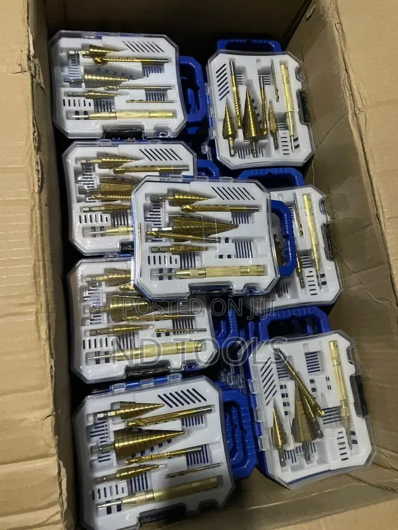 Hss Step Drill Bit Set 6pcs (365g)