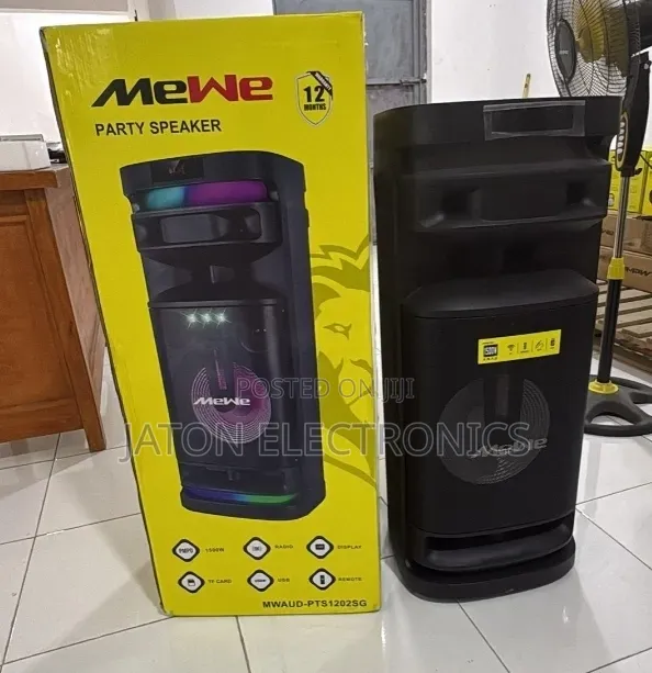 Mewe Party Speaker 1500watts