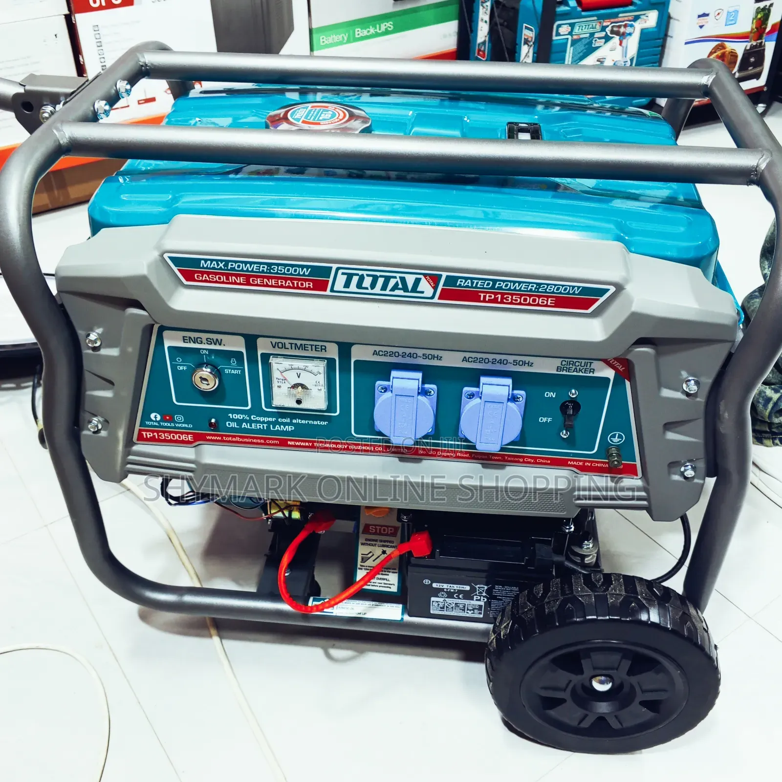 Total Gasoline Generator 3.5kw Tp135006e