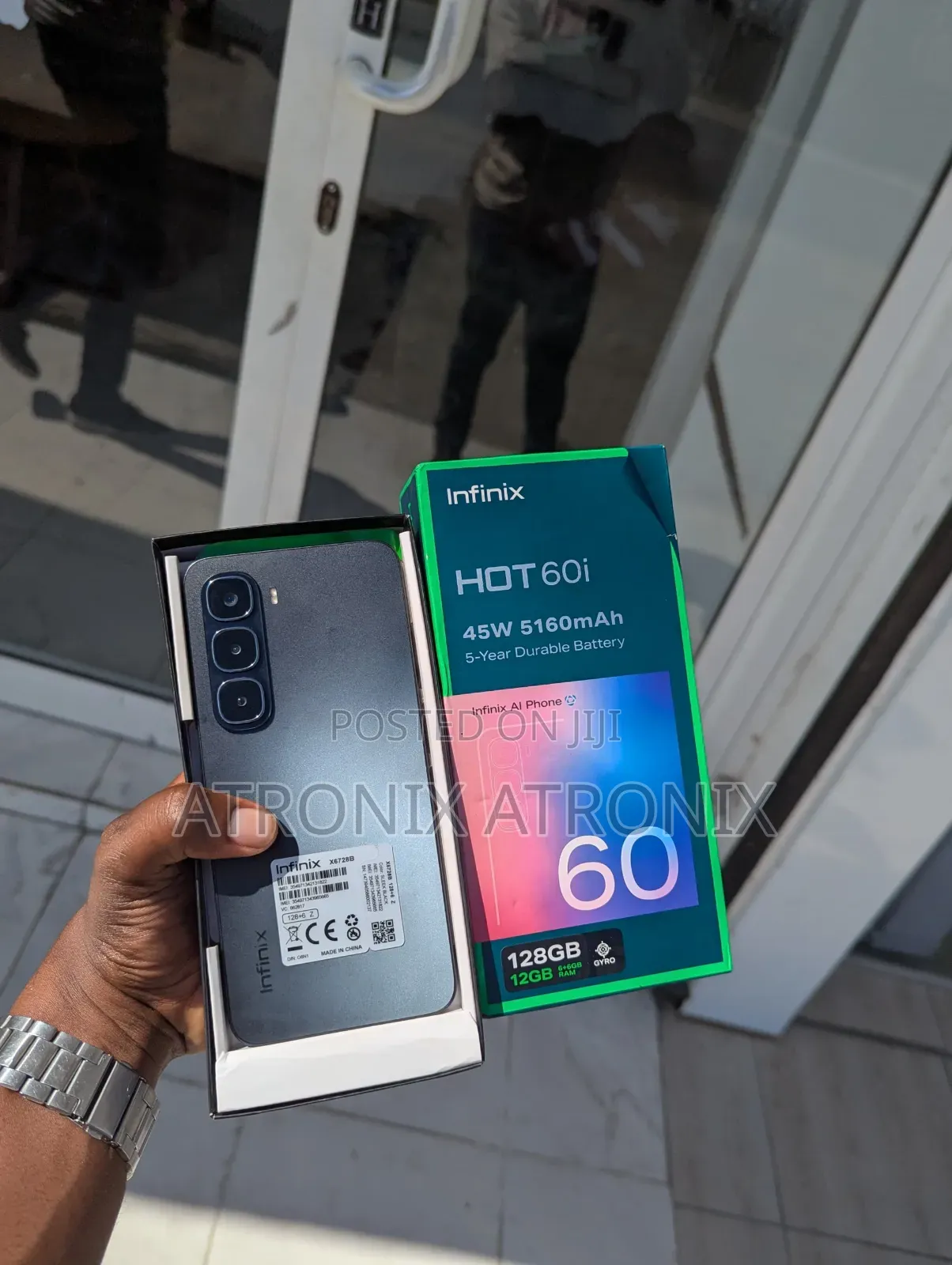 New Infinix Hot 60 Pro 128 GB Black