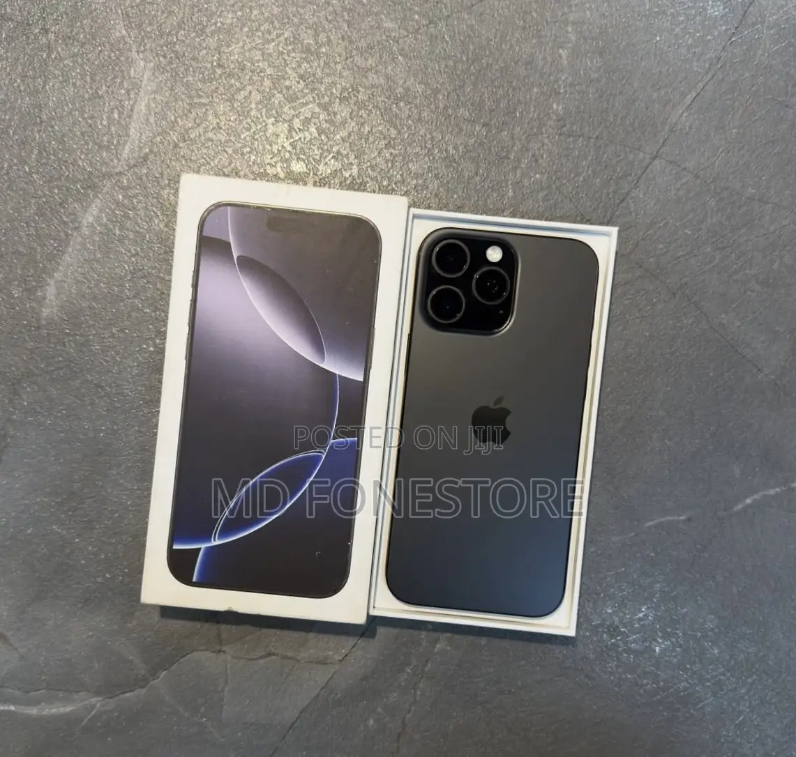 New Apple iPhone 16 Pro Max 256 GB Black
