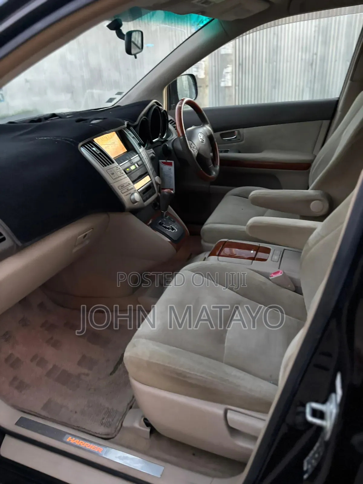 Toyota Harrier 2004 Black