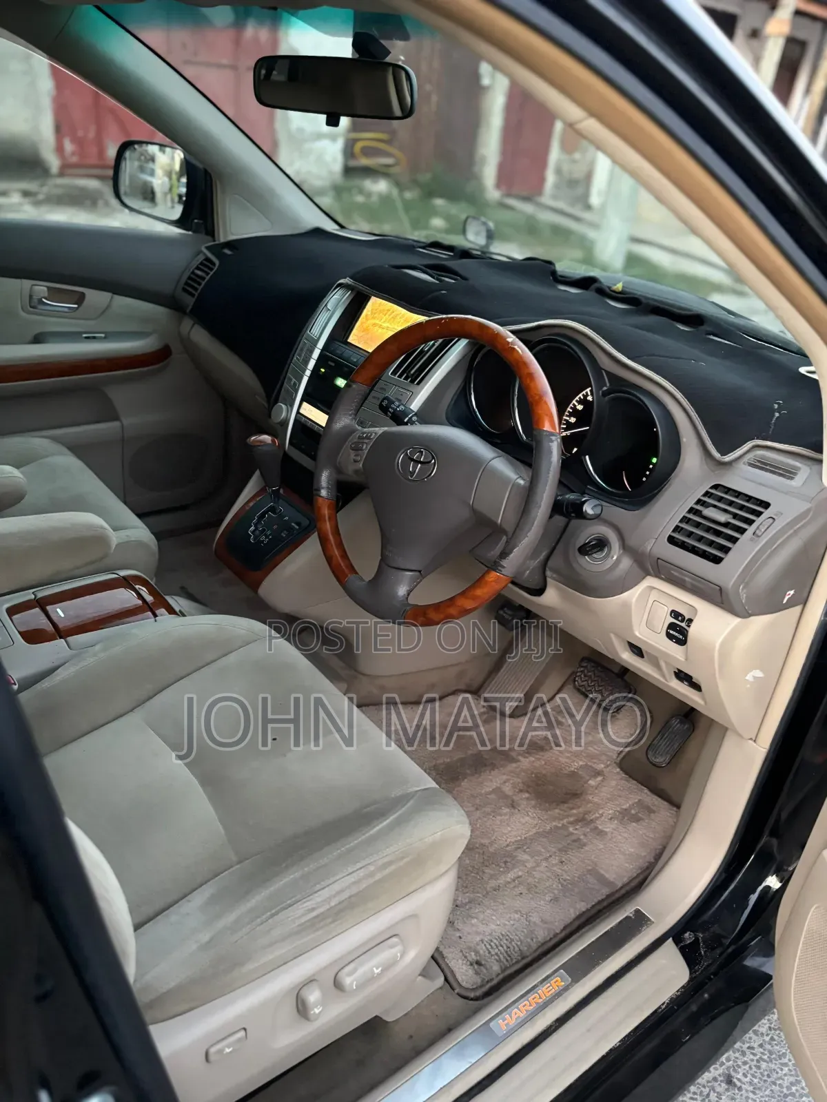 Toyota Harrier 2004 Black