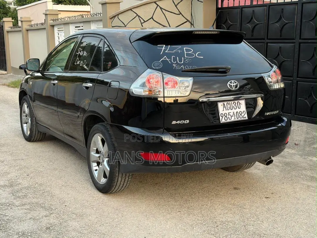 Toyota Harrier 2008 Black