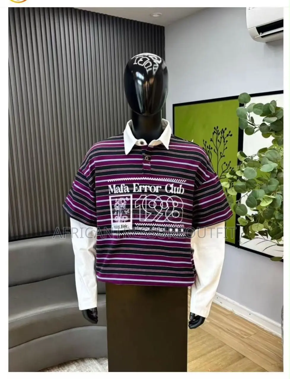 Mafa Error Club Long Sleeves Polo Tshirts Available