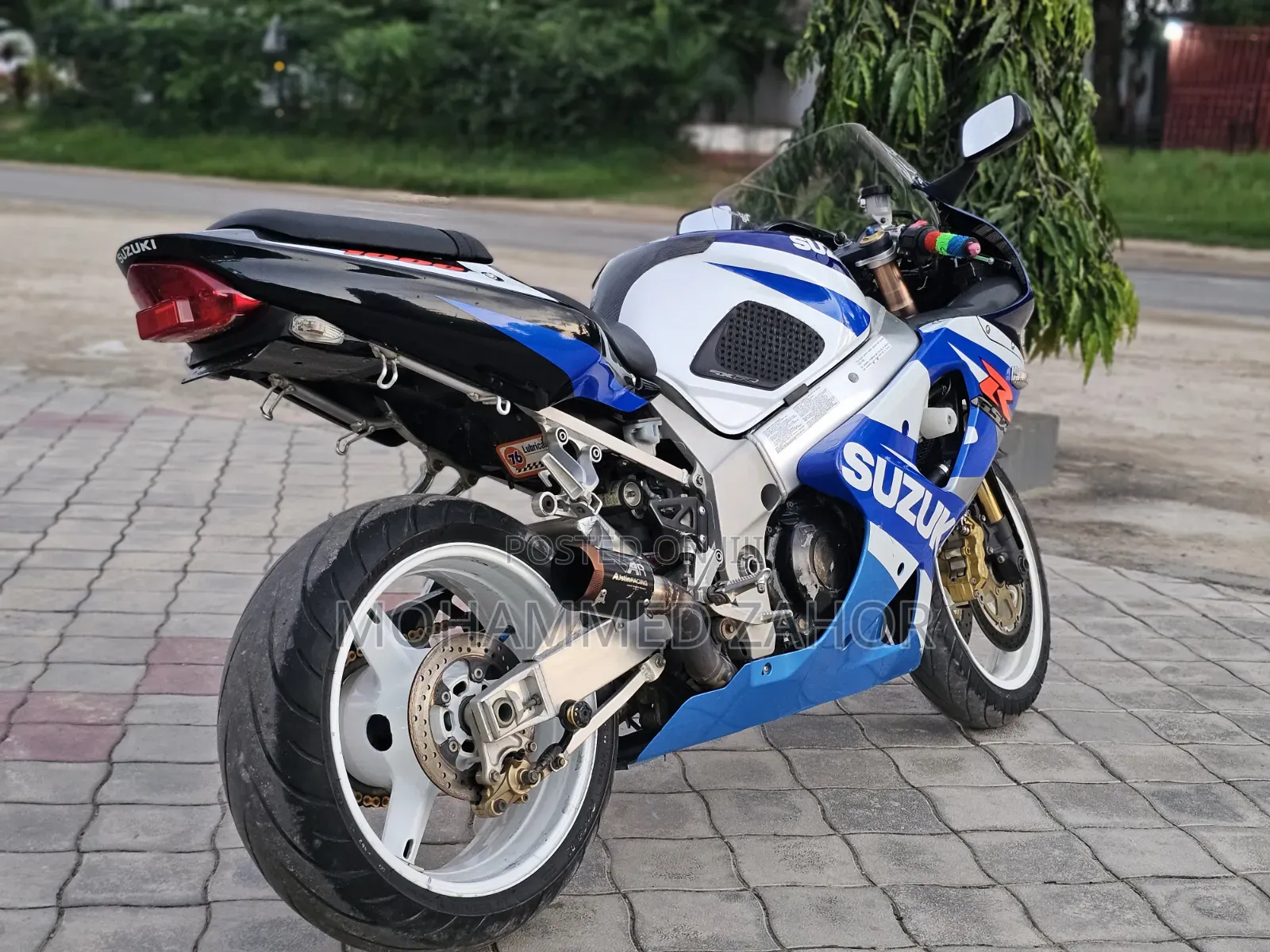 New Suzuki GSX-R 2004 Blue