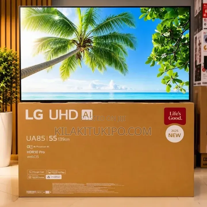 Lg Uhd (Ai)Ua85 Web Os Hdr10 Pro Tv Inch 55"