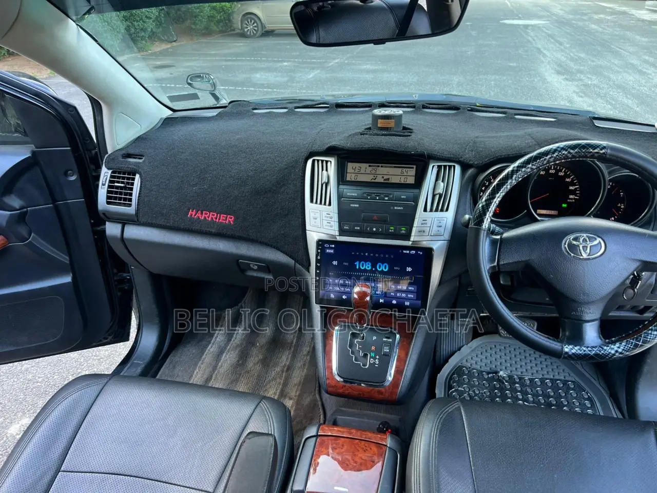 Toyota Harrier 2.4 4WD 2007 Black
