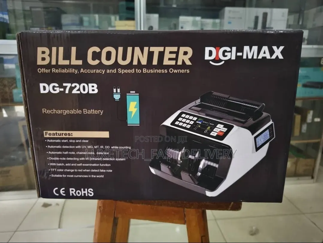 Digimax Dg-720b Rechargeable Bill Counter