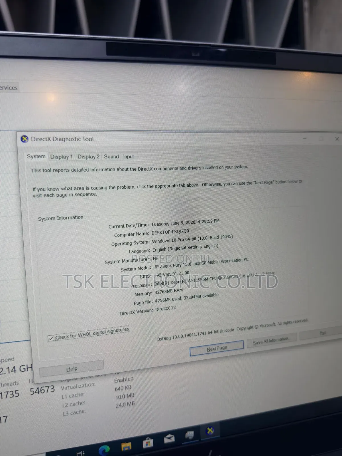 Laptop HP ZBook Fury 16 G9 32GB Intel Xeon SSD 512GB
