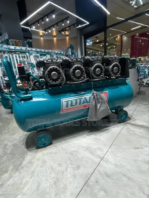 Total Silent Air Compressor 150l 6.4hp
