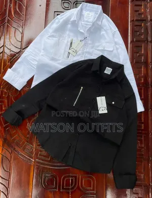 Zara Brand Men's Cargo Shirts Materials New Original and Quality