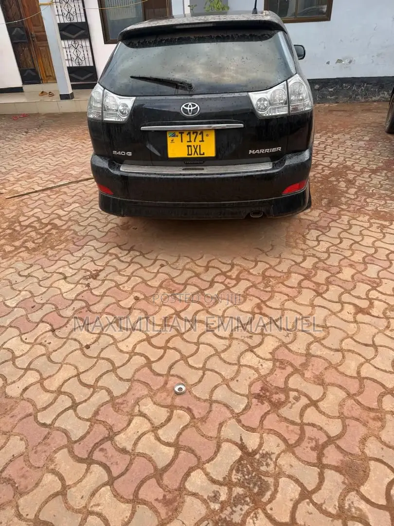 Toyota Harrier 2007 Black