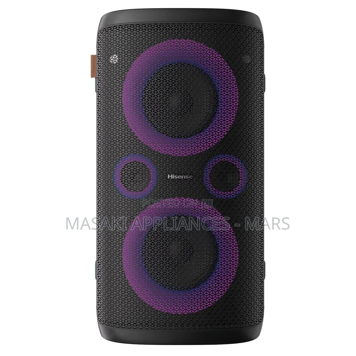 New!Hisense Party Speaker, 300 W, Bluetooth 5.0 Party Rocker One