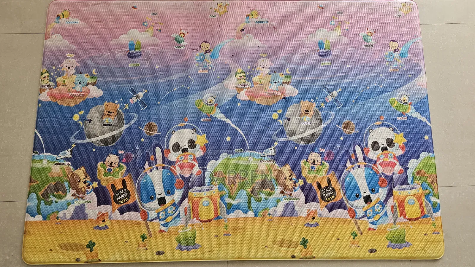 Children's Educational Play Mat