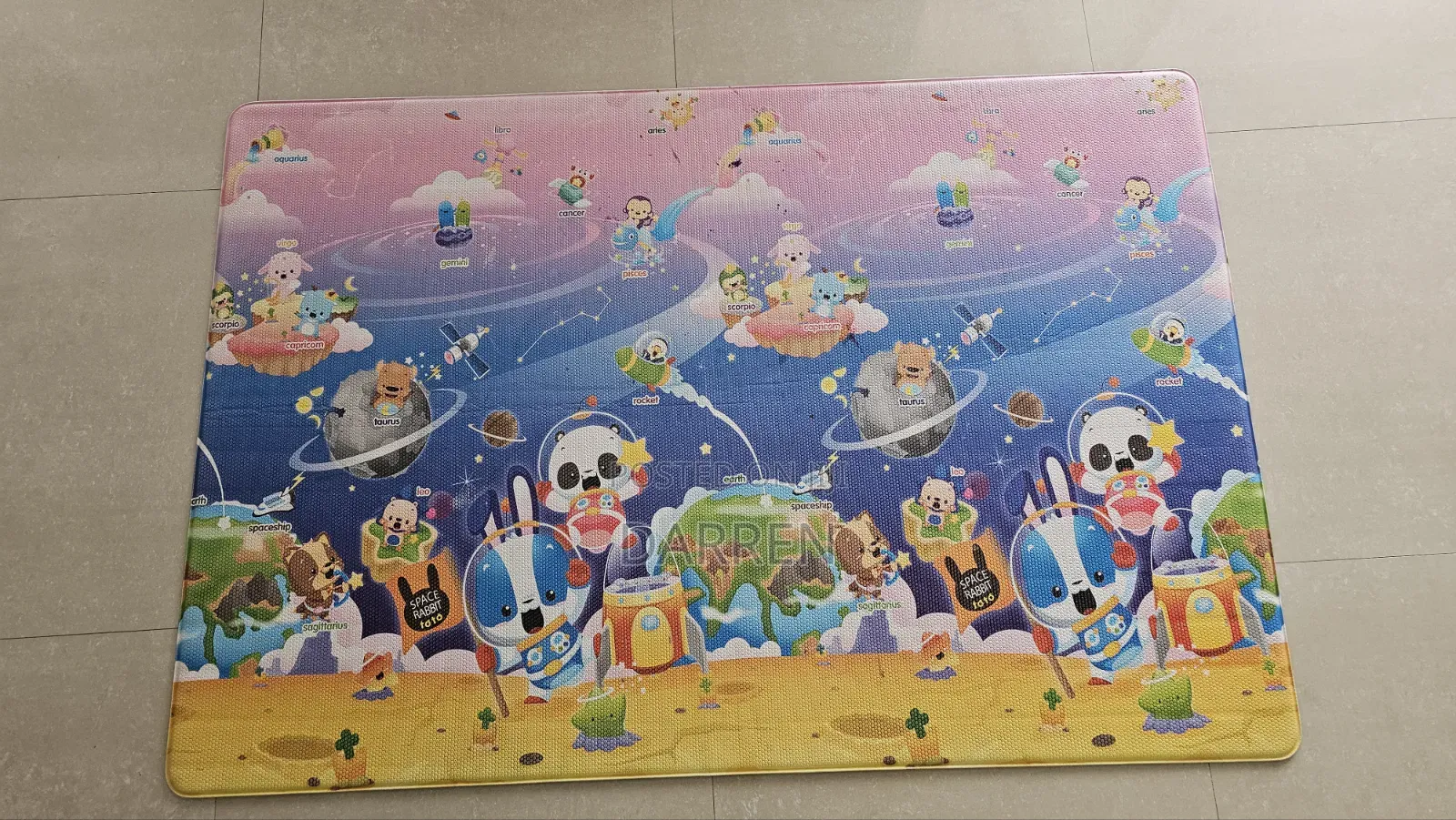 Children's Educational Play Mat