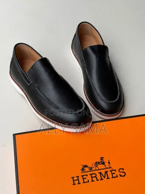 Men's Loafers Hermes Material Leather