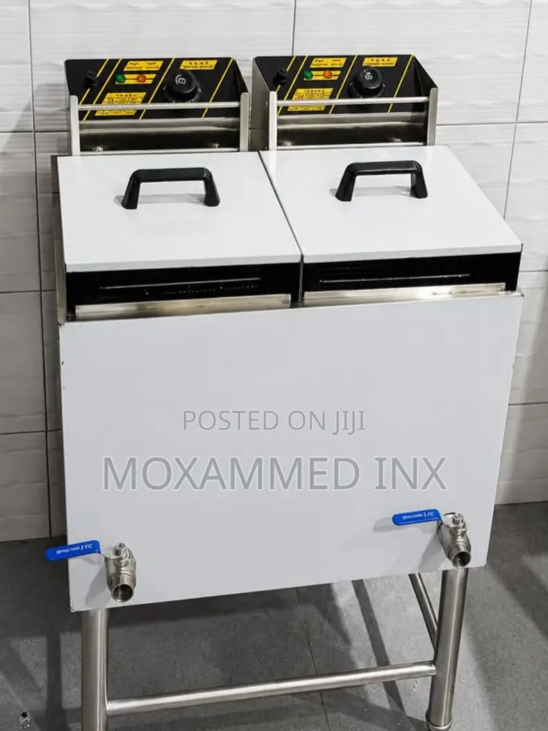 Electric Deep Fryer 24llarge 24l Capacity – Double Tank D