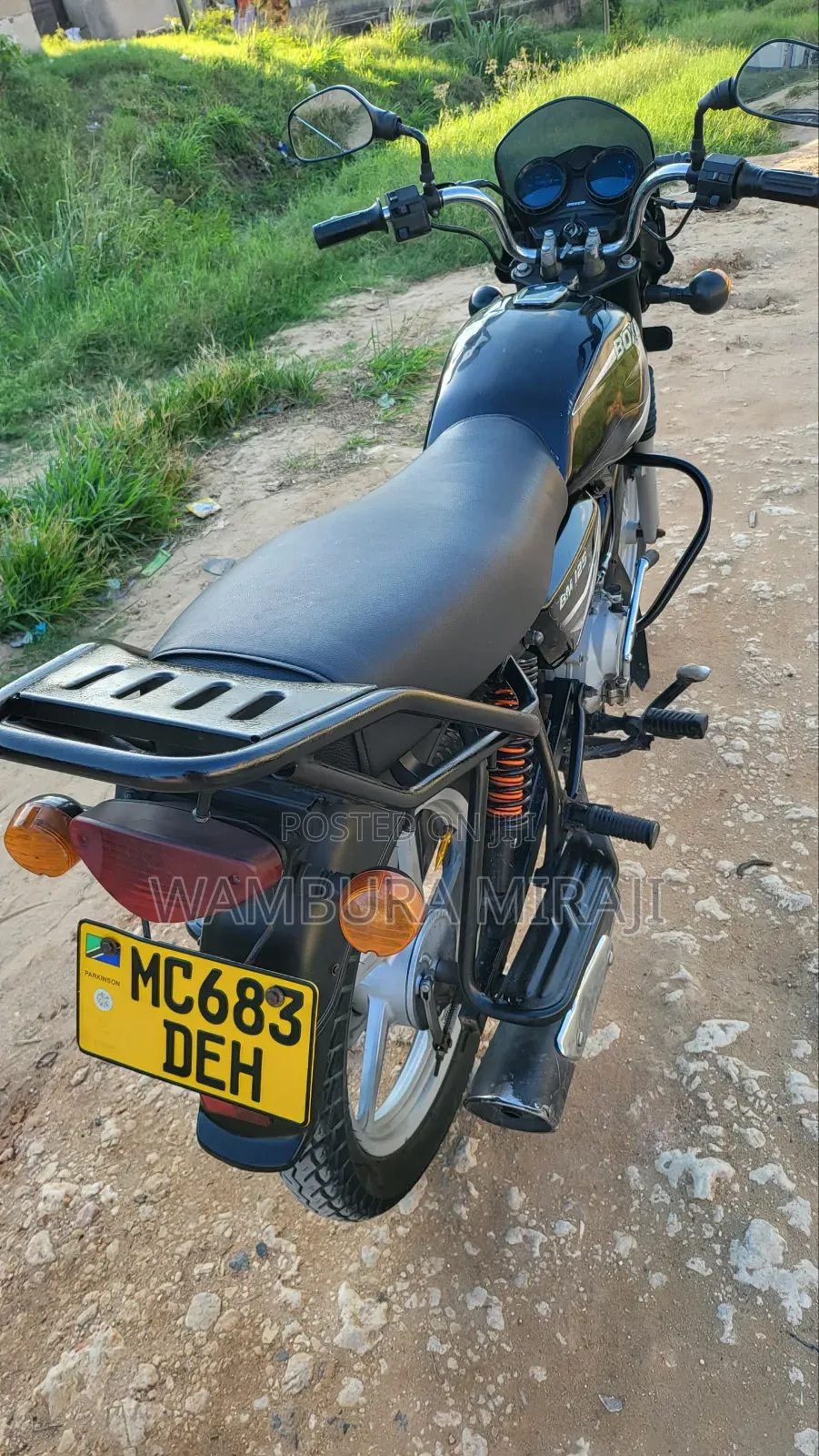 New Bajaj Boxer 125 2025 Black