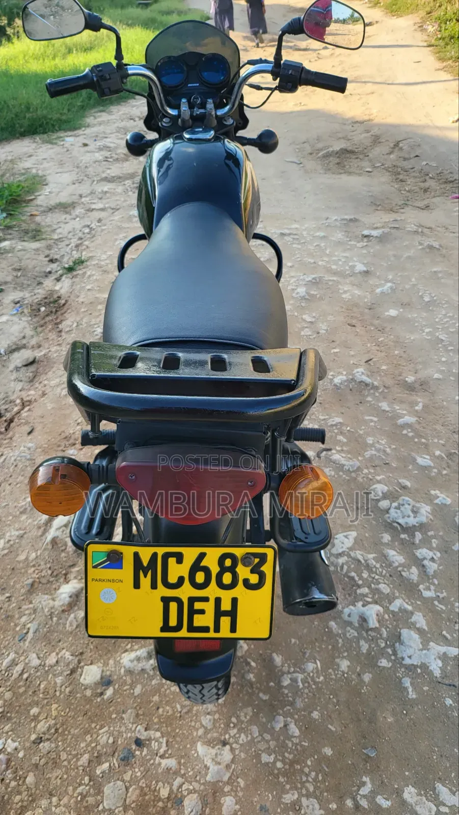 New Bajaj Boxer 125 2025 Black