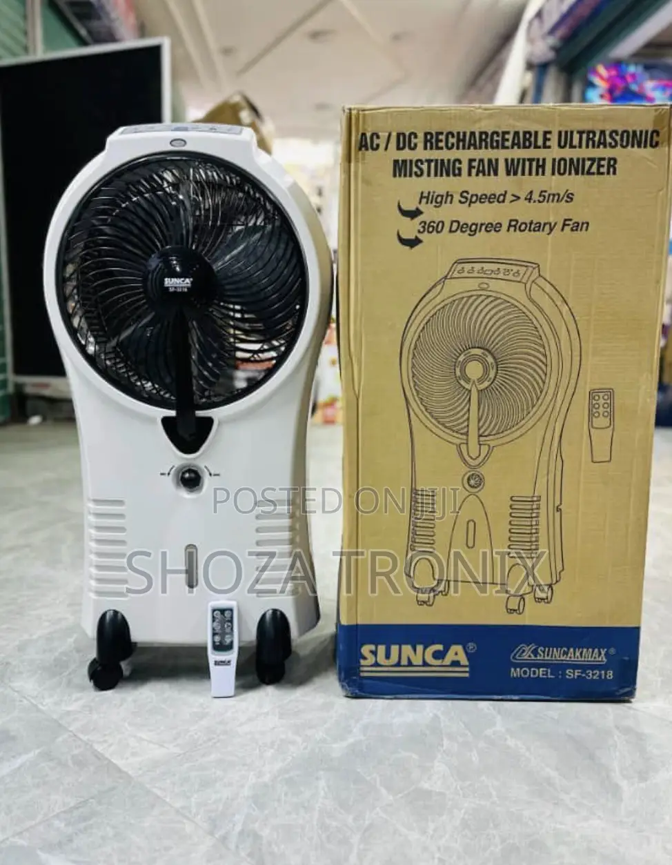 *.Brand : Sunca.* *Product: Air Cooler .* *.Tank Capacity : 4l* *
