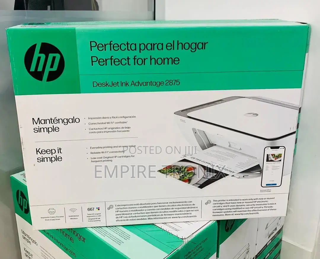 Hp Deskjet 2875 Printer.