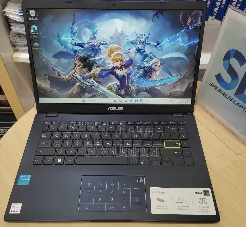 Laptop Asus Vivobook E410M 4GB Intel SSD 256GB