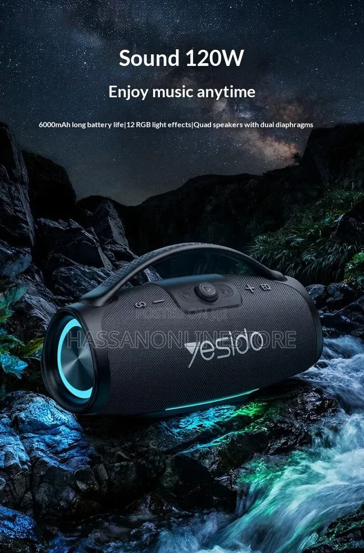 Yesido Ysw45 120w Portable Wireless Speaker